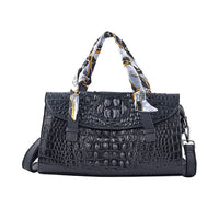 Product Features Special Features	Handcrafted Pattern	Crocodile Closure Type	Flap, Zipper Strap Type	Adjustable, Detachable Texture	Embossed Shape	Rectangular  Strap Size / Dimension (s) Han