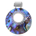 Abalone Shell Aurora Ring Pendant - Sticky add to cart bar