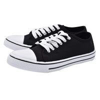 Black Star Canvas Lace Up Size 5 (US)