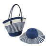 Navy & White