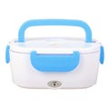 White & Blue Portable Electric Heating Lunch Box (50W) (9.25x6.49x4.13) - Sticky add to cart bar