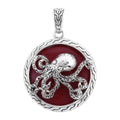 BALI LEGACY Sponge Coral Octopus Pendant in Sterling Silver - Sticky add to cart bar