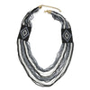 Black & White Seed Bead