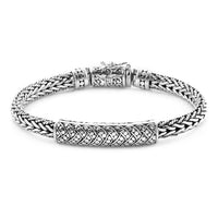 BALI LEGACY Sterling Silver Tulang Naga Bracelet (7.50 In) (42.5 g)