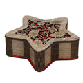 Natural Star Shaped Laminated MDF Storage & Gift Box (7"x7"x2") - Sticky add to cart bar