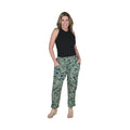 JESSICA SIMPSON Sage Floral Soft Woven Jogger - L - Sticky add to cart bar