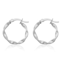 14K YG Over Sterling Silver Scalloped Earrings