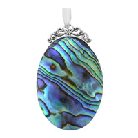 Abalone Shell Tidal Waves Pendant