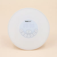 White Alarm Clock Wake Up Light (6.69x6.69x3.66)
