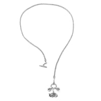 BALI LEGACY Sterling Silver Elephant Tulang Naga Necklace 18 Inches 23 Grams