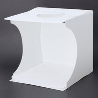 White Folding Portable Lighting Shooting (9.44x9.05x8.66)