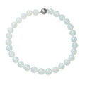 Opalite 13-15mm Beaded Necklace 18 Inches in Silvertone 519.00 ctw - Sticky add to cart bar