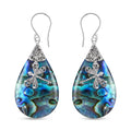 Abalone Shell  Earring  Sterling Silver - Sticky add to cart bar