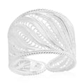Sterling Silver Openworkd Band Ring (Size 10.0) (3.68 g) - Sticky add to cart bar