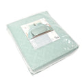 VCNY HOME NINA Blue 3pc Pinsonic Solid Quilt Set -King - Sticky add to cart bar