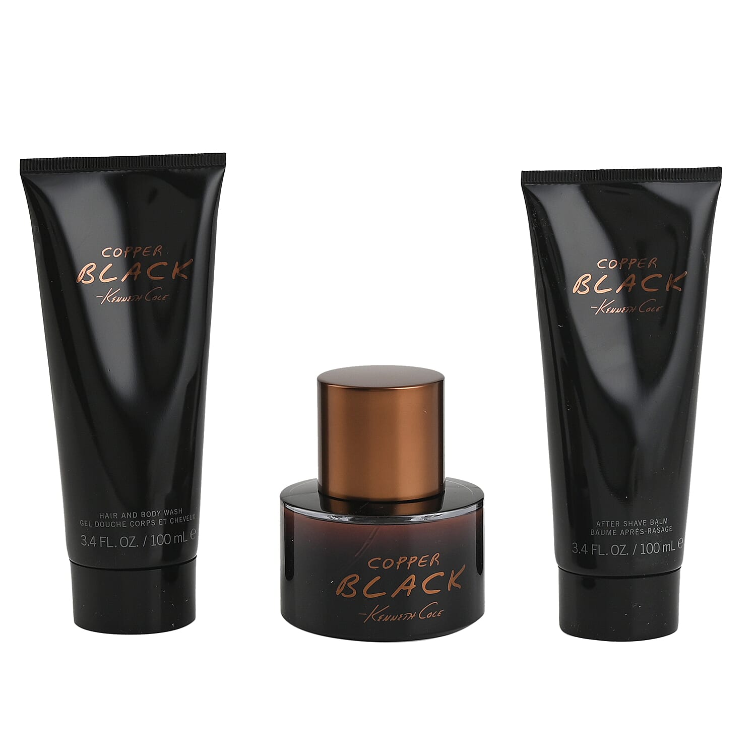 KENNETH COLE Men's 3pc Gift Set (1.7 EDT/S, 3.4 ASB, 3.4 FL. Oz H&BW)