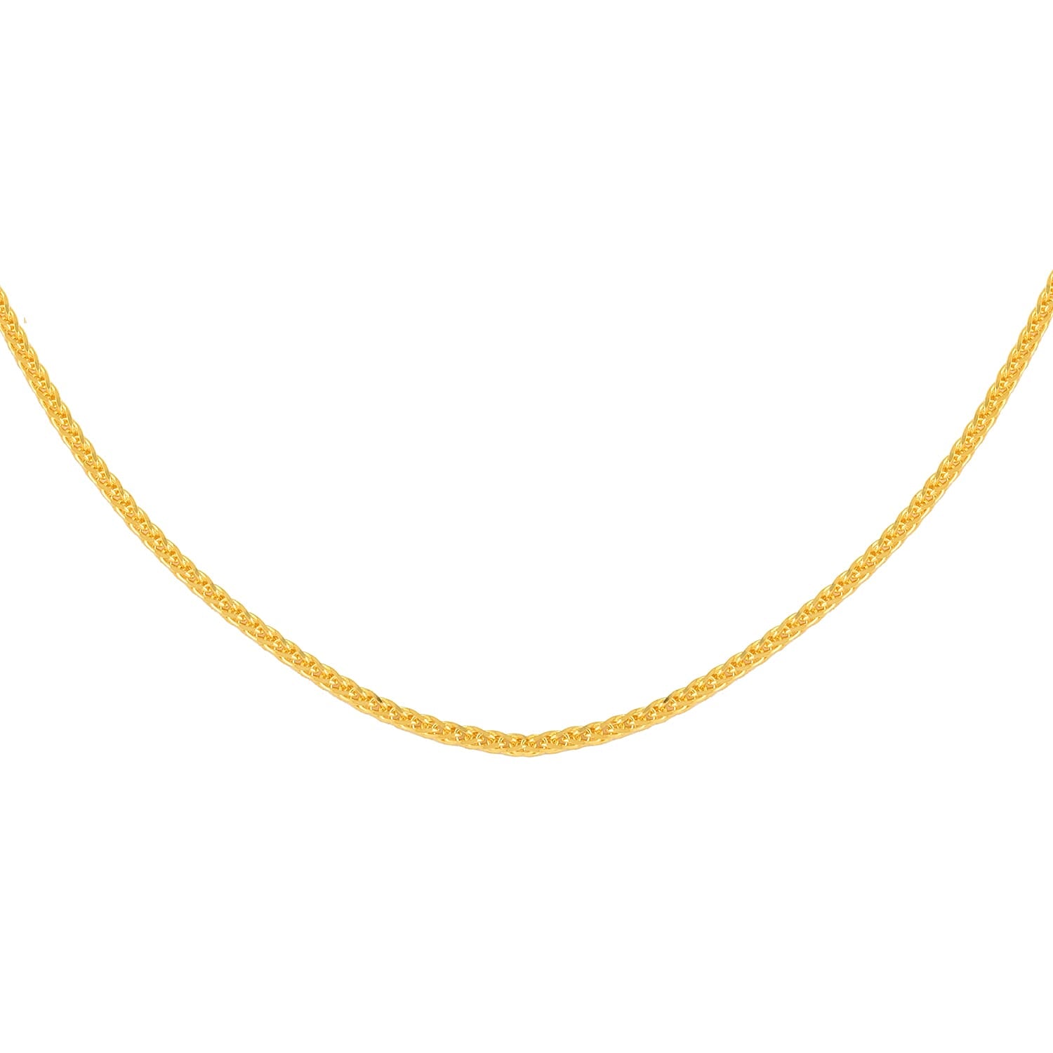 Italian Sterling Silver 1.5mm Adjustable Bolo Diamond Cut Wheat Chain 3.30 Grams (1)