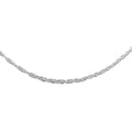 Italian Sterling Silver 1.5mm Adjustable Bolo Rope Chain 3.30 Grams - Sticky add to cart bar