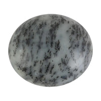 Dendritic White Agate Palm Stone - M (Approx. 350ctw)