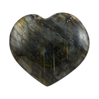 Labradorite Heart 30-40mm -S (Approx. 65 ctw)