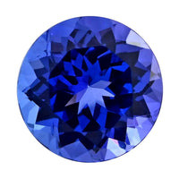 Certified & Appraised AAAA Tanzanite (Rnd 7 mm), Loose Tanzanite, Certified Tanzanite, Loose Gem, Loose Gemstones, Loose Stones, Jewelry Stones 1.25 ctw