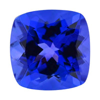 AAAA Tanzanite (Cushion 6x6 mm), Loose Tanzanite, Loose Gem, Loose Gemstones, Loose Stones, Jewelry Stones 1.00 ctw