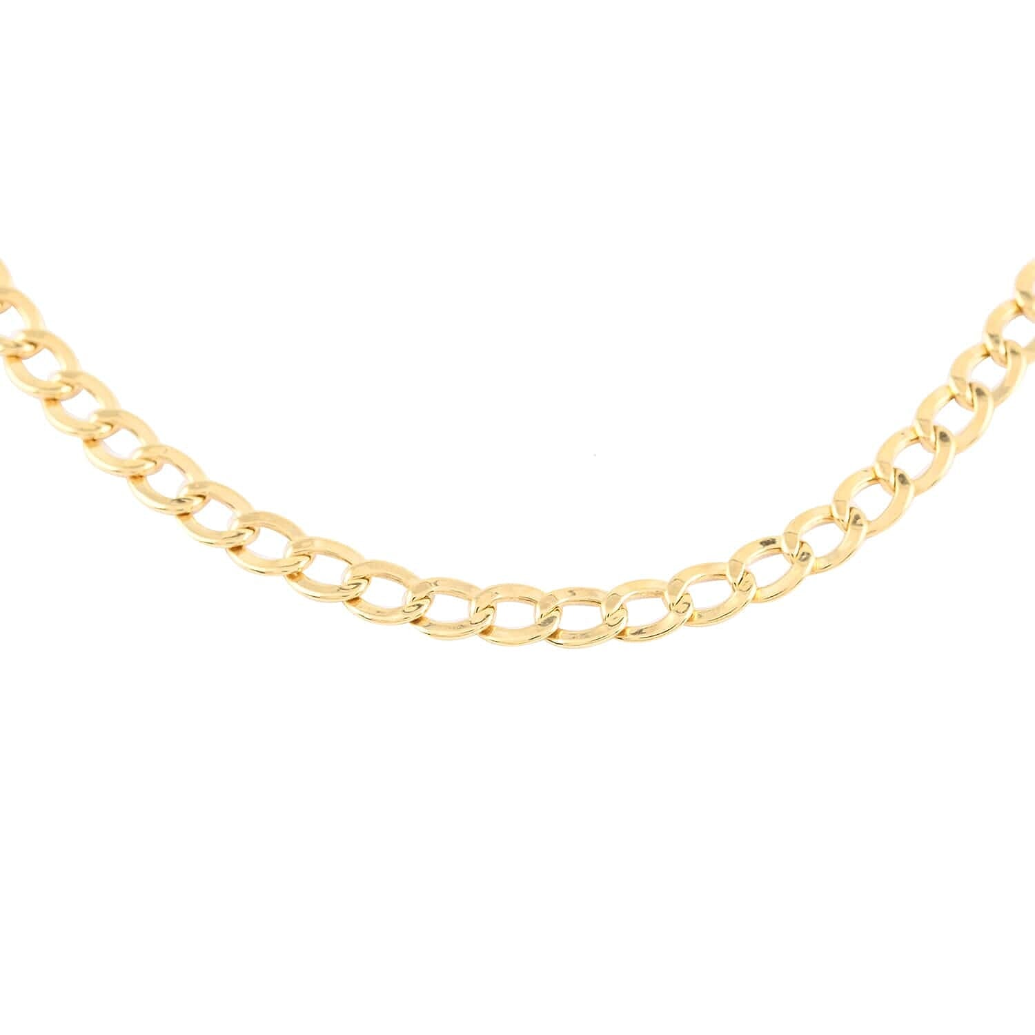 14K Yellow Gold 2mm Cuban Chain Necklace 20 Inches 1.80 Grams