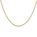 14K Yellow Gold Cuban Chain Necklace, Gold Necklace, Gold Gifts, 20 Inch Chain Necklace 2mm 1.80 Grams - Sticky add to cart bar