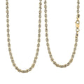 10K Yellow Gold 3mm Rope Necklace 20 Inches 4.40 Grams - Sticky add to cart bar