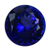 Certified 5.00 ctw Round Tanzanite Loose Gemstone – AAAA Grade, Free Size