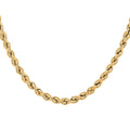 14K Yellow Gold Rope Chain Necklace, Gold Necklace, Rope Chain, Gold Chain, Princess Length Necklace - Sticky add to cart bar