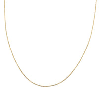 18K Yellow Gold Anchor Chain Necklace 16 Inches 1.70 Grams