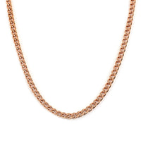 ION Plated RG Stainless Steel Curb Necklace (20 Inches) (23.40 g)
