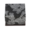 Black Genuine Goat Leather Embossed Ring Box - Sticky add to cart bar