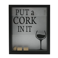 Beer and Wine Cap Saver Frame