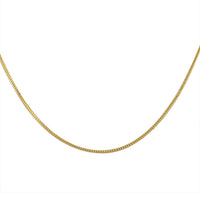 Franco Adjustable Bolo Chain 24 Inches in 14K YG Over Sterling Silver 3.60 Grams