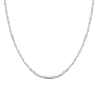Italian Roc Chain 20 Inches in Sterling Silver 2.50 Grams
