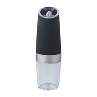 Gravity Electric Salt or Pepper Grinder Mill, Battery Operated Stainless Steel Mill with Light, Automatic One Handed Operation, Electronic Adjustable Shakers (6XAAA Battery Not included)