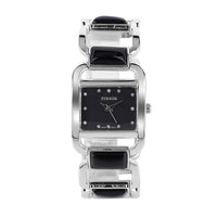 STRADA Blue Howlite, Austrian Crystal Japanese Movement Bracelet Watch (7.75 in) 25.00 ctw