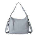Black Genuine Leather Hobo Bag with Swivel Lever Snap for Holding The Keys - Sticky add to cart bar