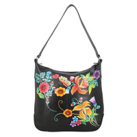 SUKRITI 100% Genuine Leather Hobo Shoulder Bag