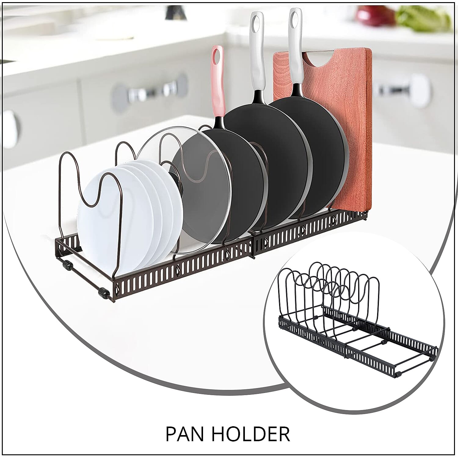 Black Pan Holder