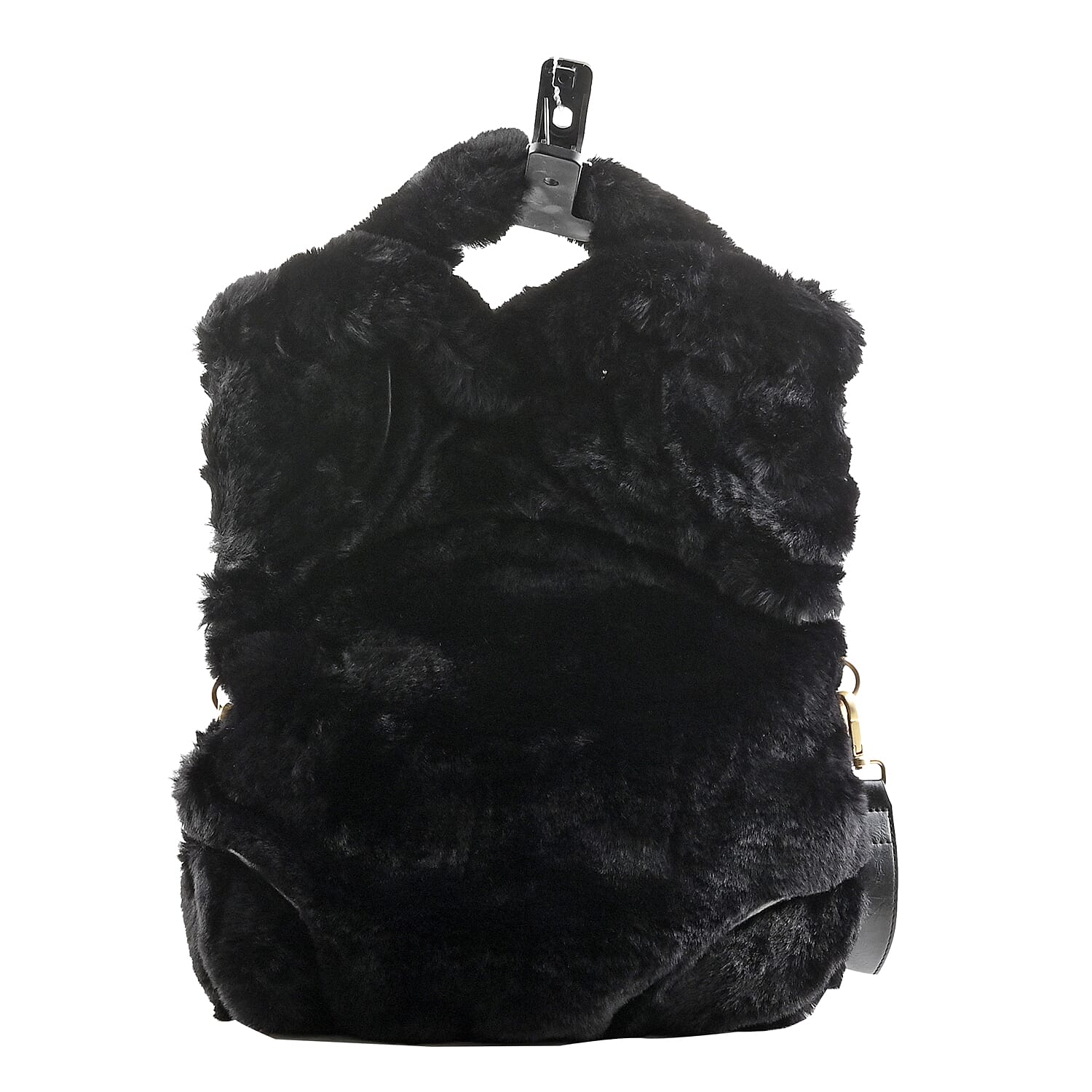 Foley & Corinna Black Vegan Leather Tote Bag