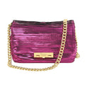 Foley & Corinna Golden Vegan Leather Disco Baguette Crossbody Bag - Sticky add to cart bar