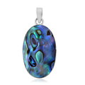 Abalone Shell Pendant without Chain in Sterling Silver - Sticky add to cart bar