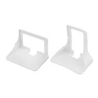 Homesmart White Organizer with Set of 2 Outlet Shelf