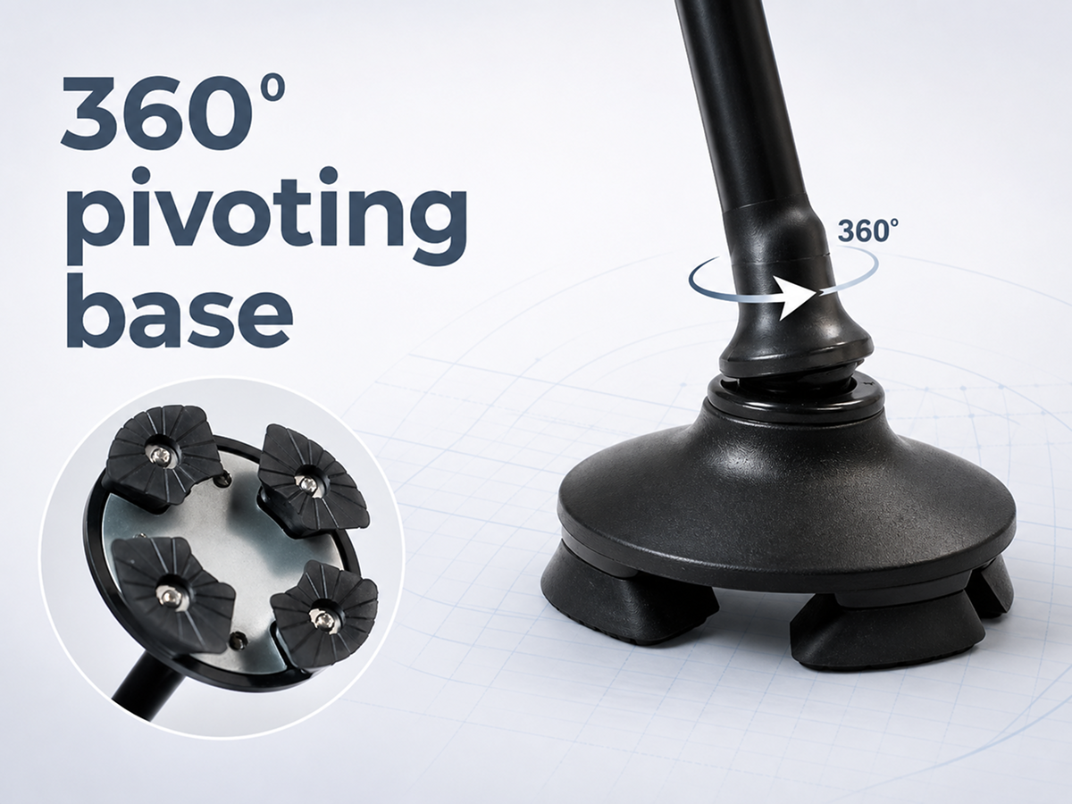 Four Points. 360° Movement.