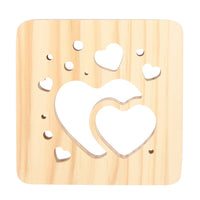 wooden light