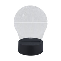 3D LED NIGHT LIGHT Planet Shape Lamp with 16 Multicolor Remote Control 5.12"x7.28"