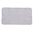 Silver Color Portable Ironing Mat - Sticky add to cart bar